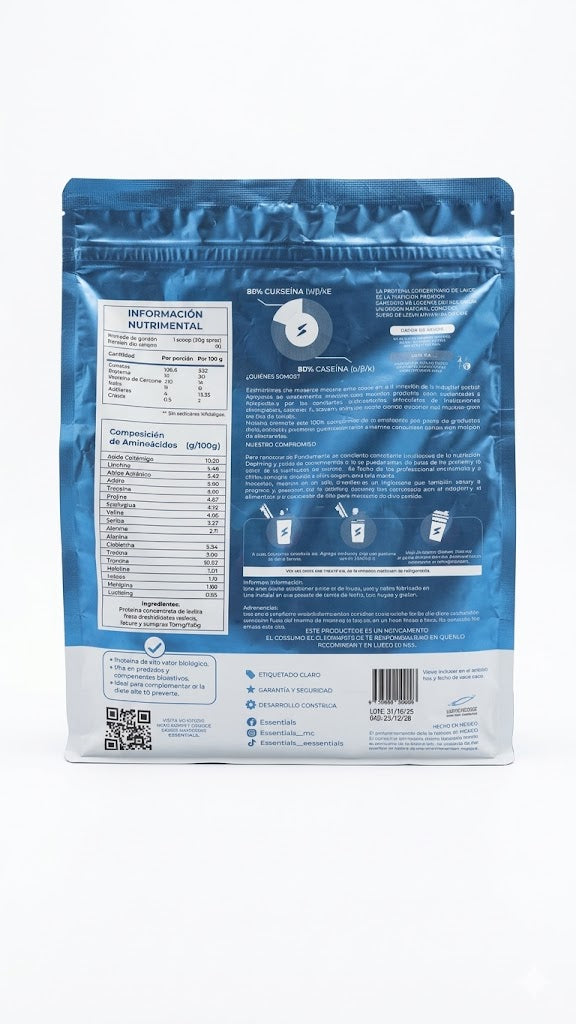 Whey Protein 4LB Essentials Fresa Proteína para Masa Muscular