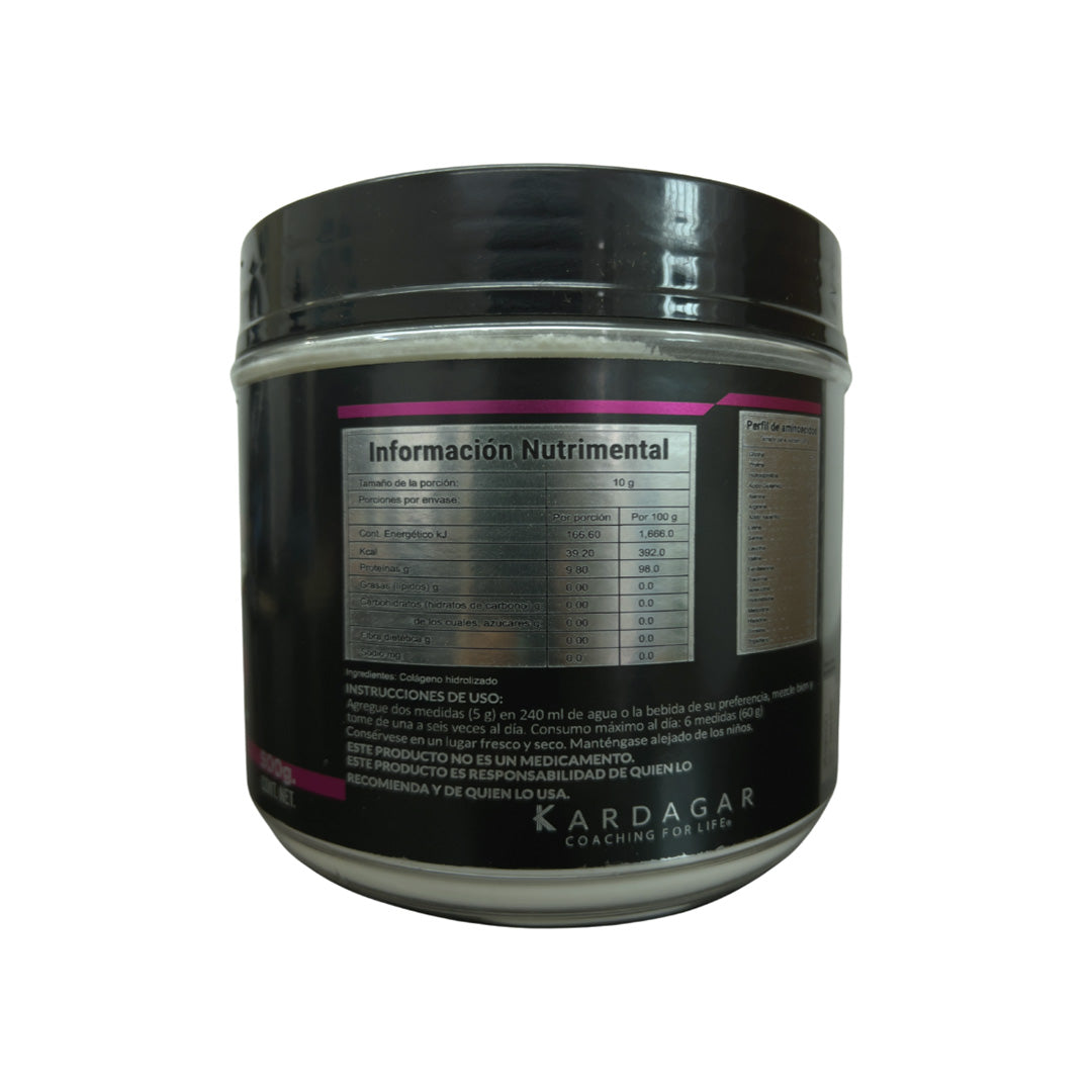 Colágeno Hidrolizado 500g Kardagar Apoyo para bienestar y cuidado diario