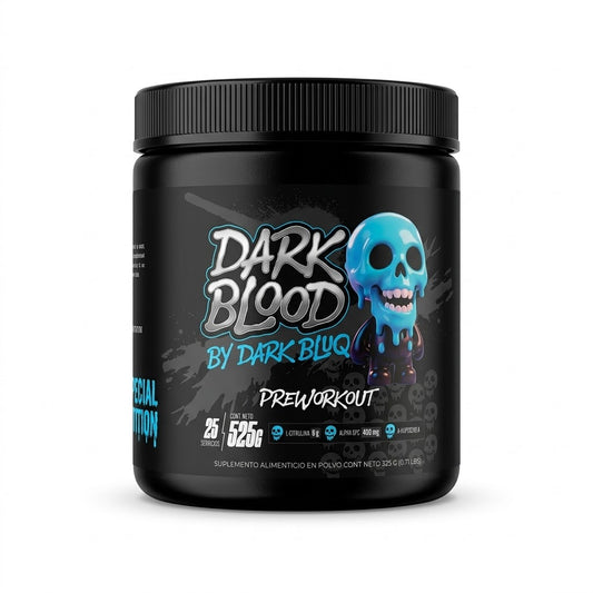 Dark Blood Pre-Entreno 525g Focus, Energía y Pump