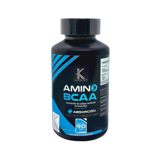 Amino BCAA Kardagar 90 Cápsulas  Recuperación y Resistencia Muscular