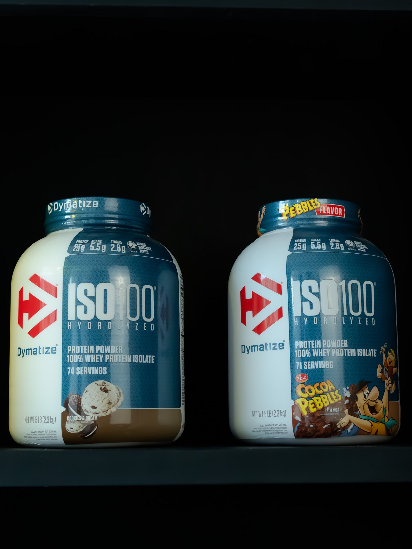 Proteína ISO100 Dymatize 5LB  Whey Isolate Premium  Varios Sabores