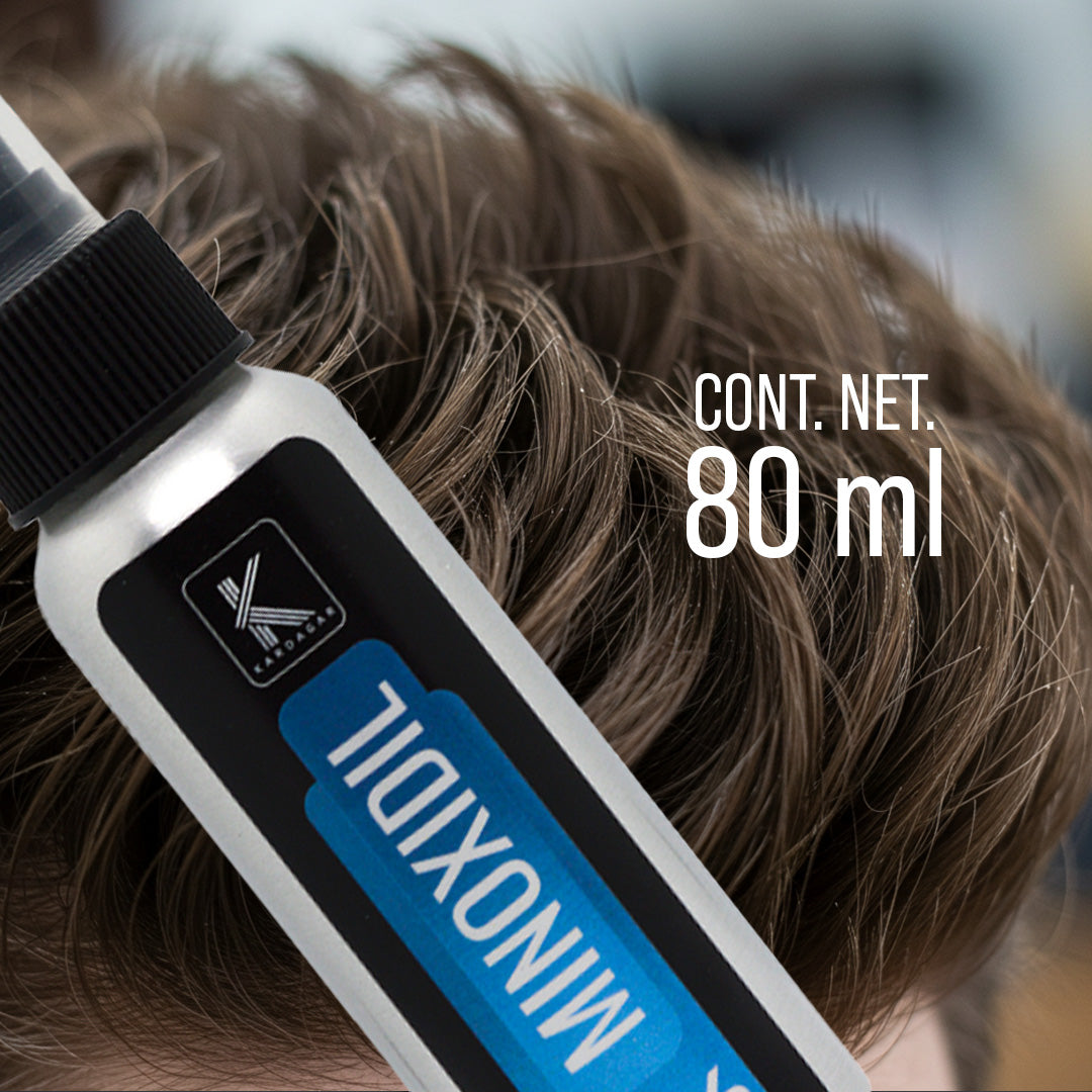 Minoxidil 8% 80ml Kardagar Cuidado Capilar