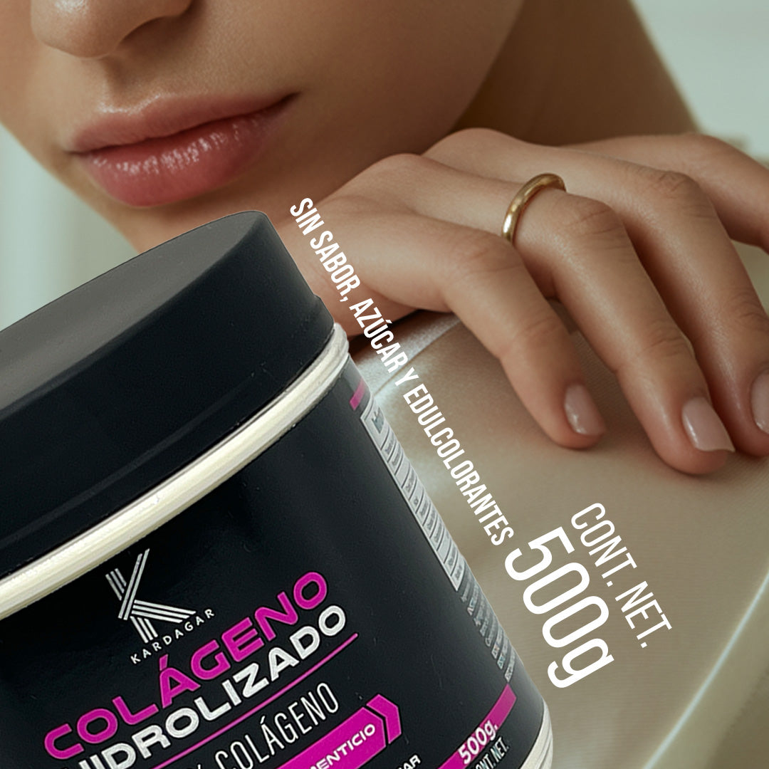 Colágeno Hidrolizado 500g Kardagar Apoyo para bienestar y cuidado diario