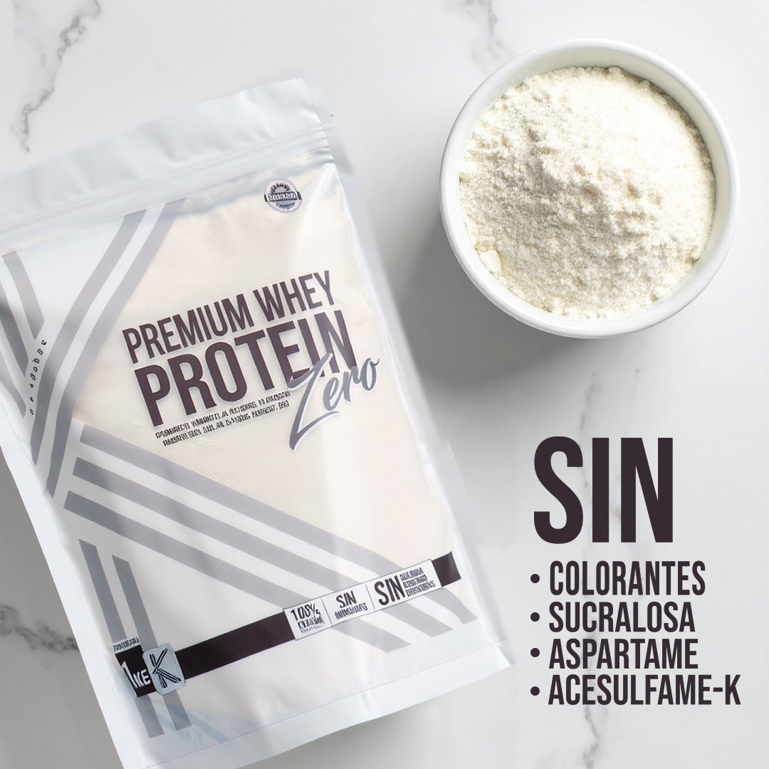 Premium Whey Protein Zero MX 1kg Kardagar  Alta Calidad y Recuperación