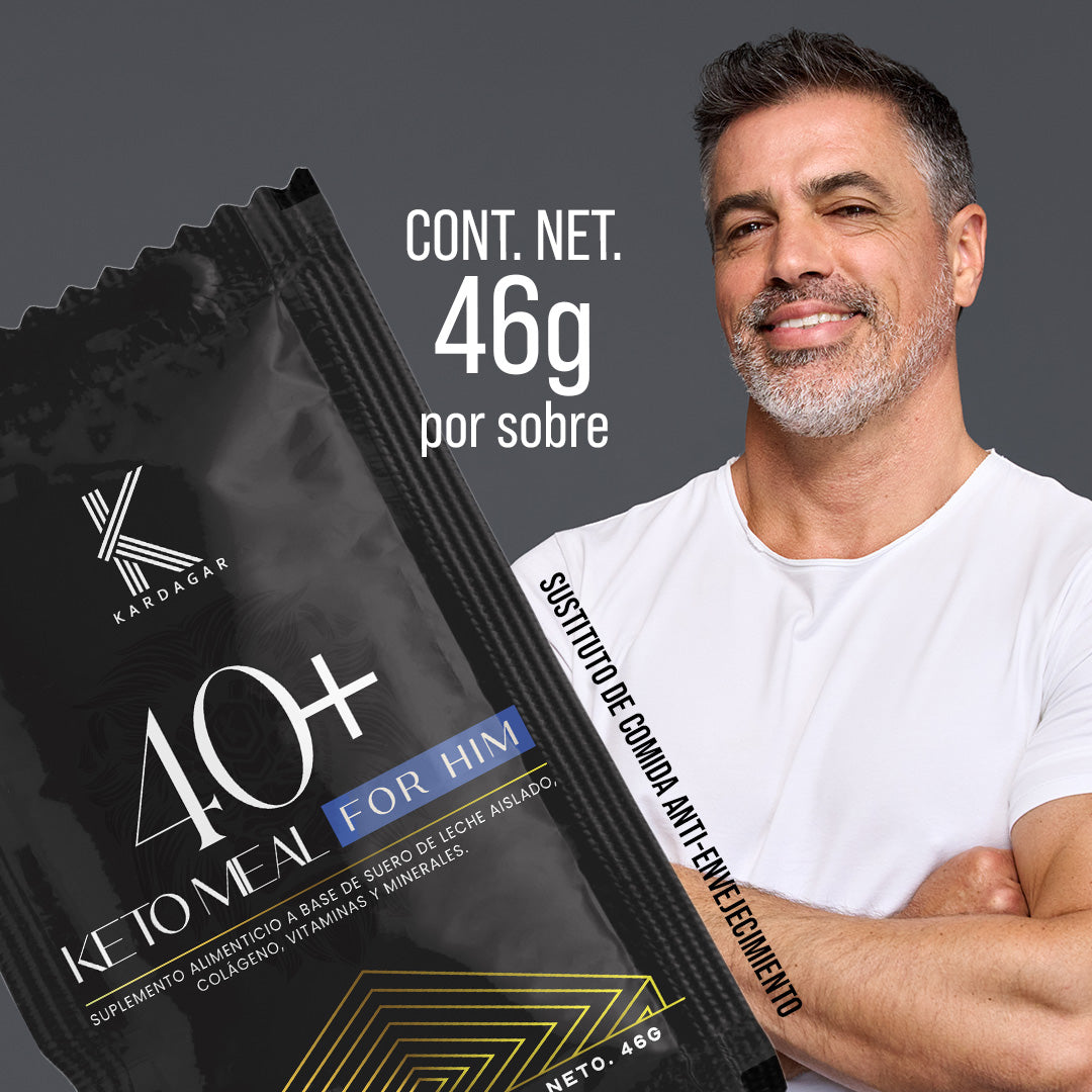 40+ For Him Kardagar  Suplemento Integral para Hombre 40+
