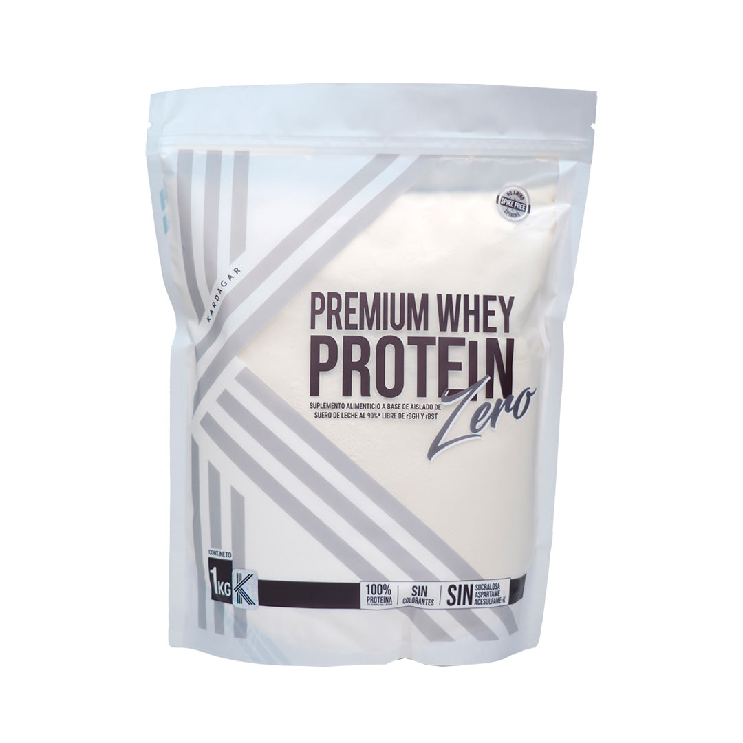 Premium Whey Protein Zero MX 1kg Kardagar  Alta Calidad y Recuperación