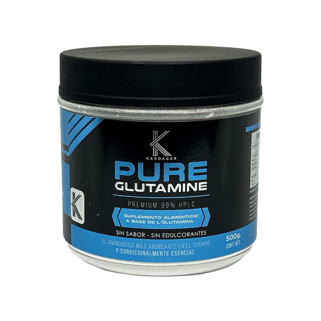 Pure Glutamine 500g Kardagar  Recuperación y Soporte Muscular
