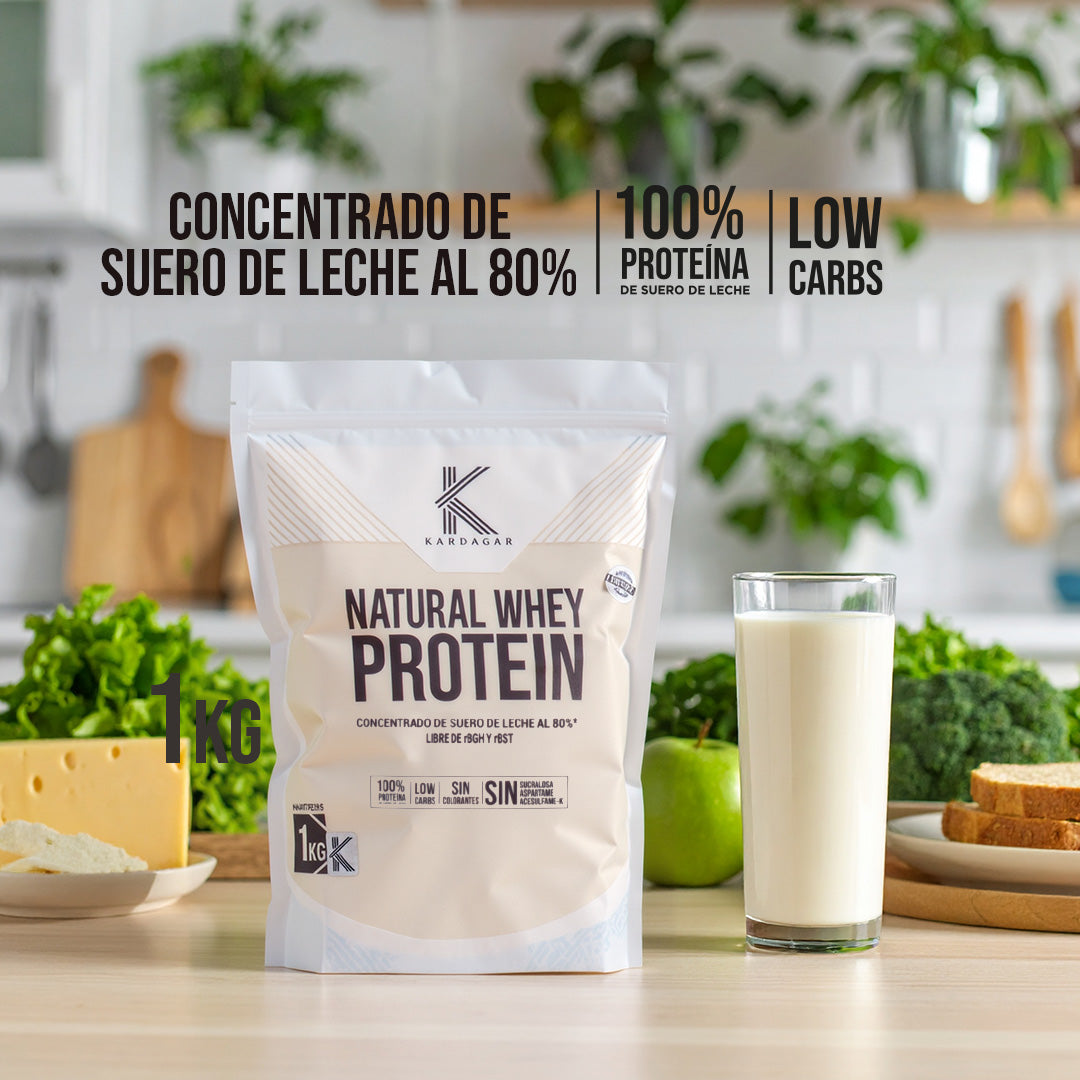 Natural whey protein 1kg Kardagar