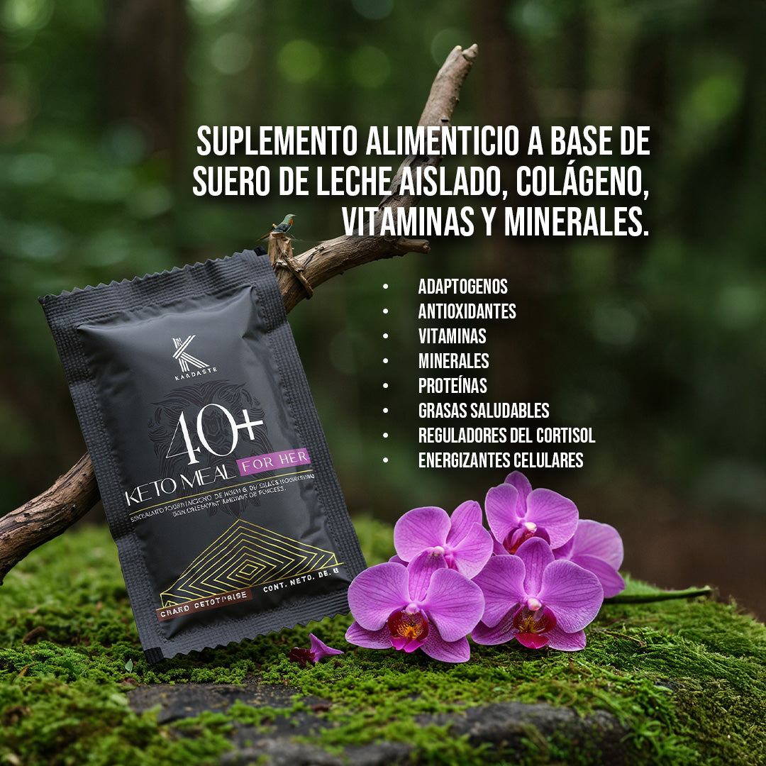 40+ For Her Kardagar| Suplemento Integral para Mujer 40+