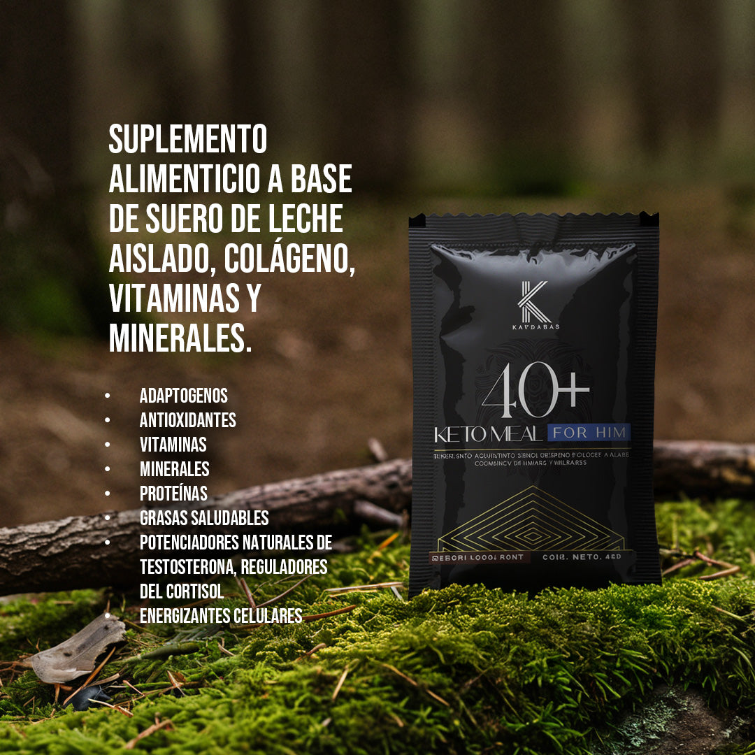 40+ For Him Kardagar  Suplemento Integral para Hombre 40+