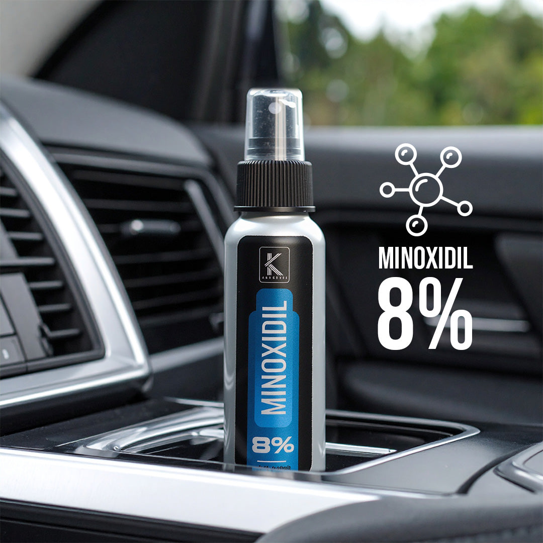 Minoxidil 8% 80ml Kardagar Cuidado Capilar
